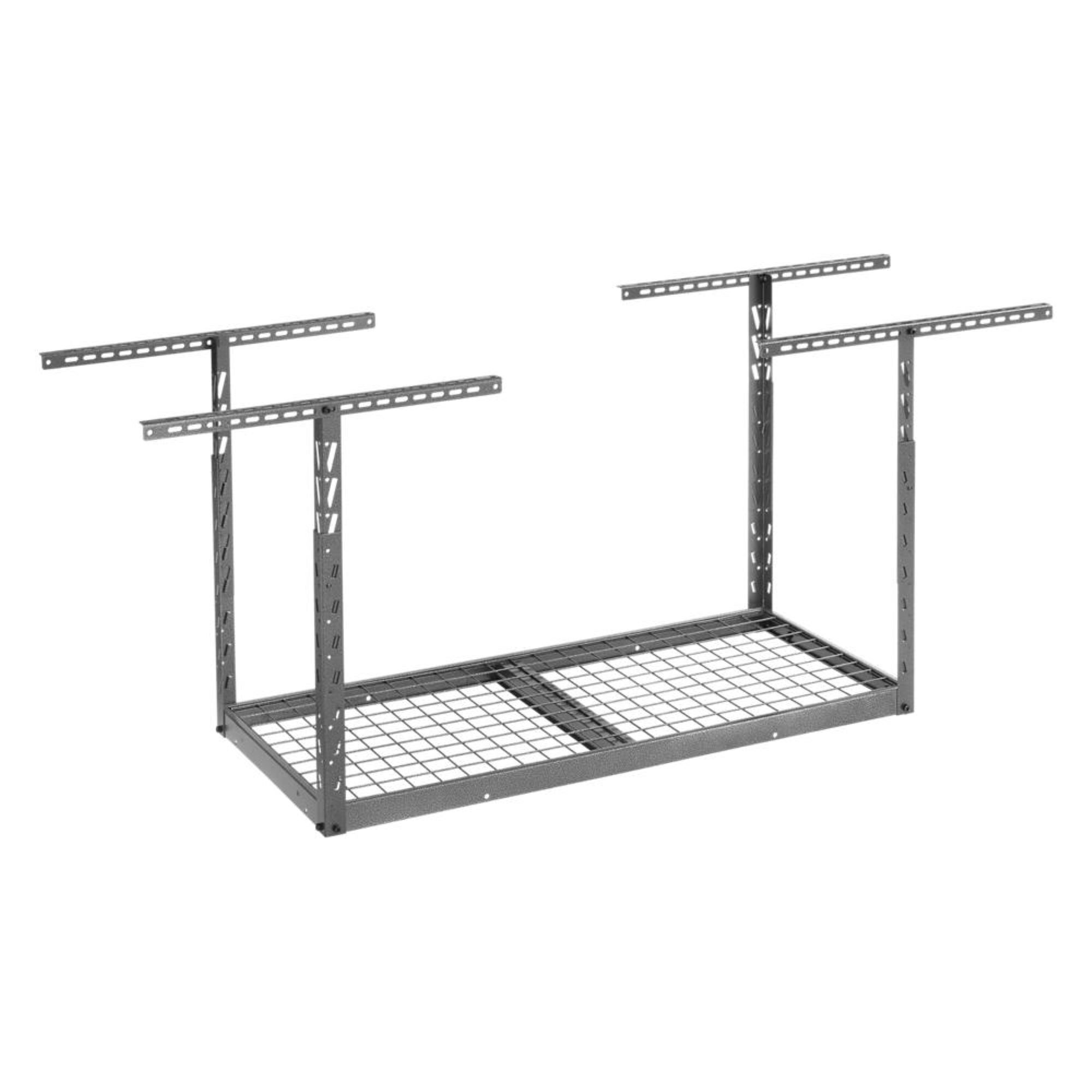 Gladiator, Overhead GearLoft Storage Rack 2x4ft., Width 24 in, Depth 48 in, Material Steel, Model# GALS24M1KG